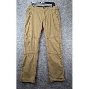 Kuhl Free Radikl Pants Mens 36 X 31 Beige Khaki Hiking Climbing